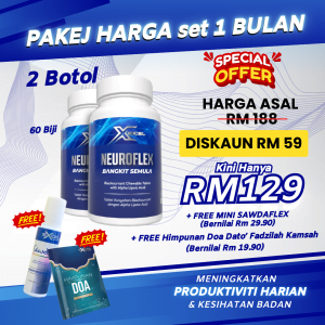 NEUROFLEX 2 BOX - PERCUMA BUKU DOA & MINI SAWDAFLEX